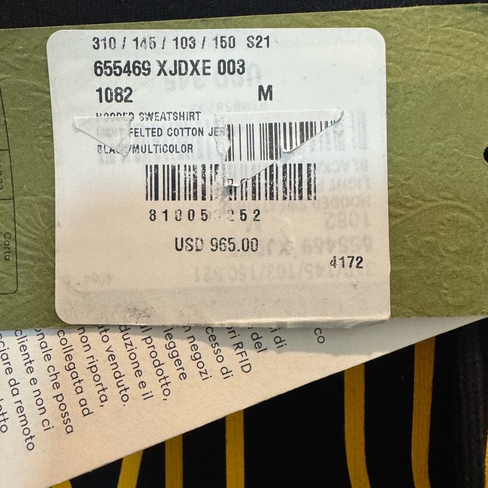 NWT Gucci 100 Year Hoodie - Picture 8 of 10